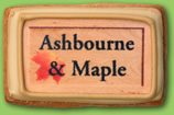 Ashbourne & Maple corporate Biccies biscuit