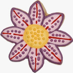 Flower biscuit