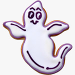 Halloween Ghost biscuits