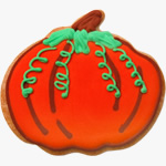 Halloween Pumpkin biscuits